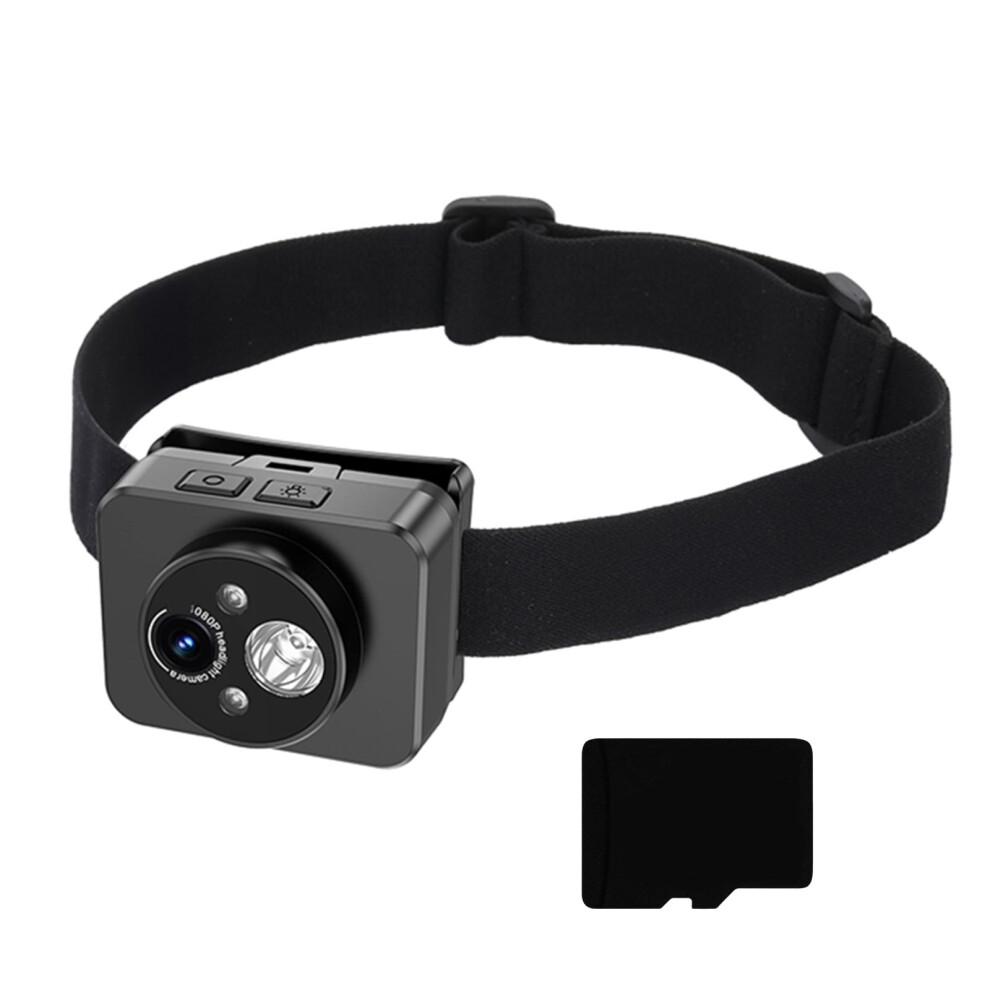 Head Mounted Camera 120 Wide Angle Night Vision Headlamp 9122141533023