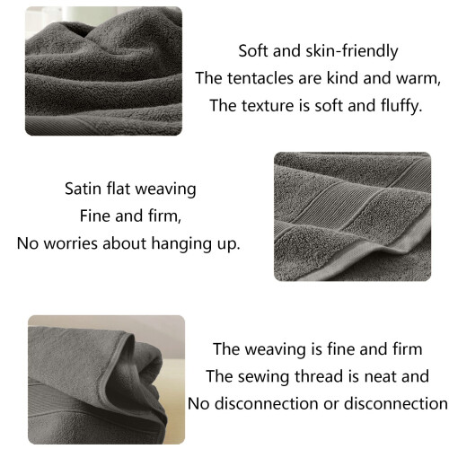 Bath Towel Super Soft 600 GSM 100% Cotton Turkish 2