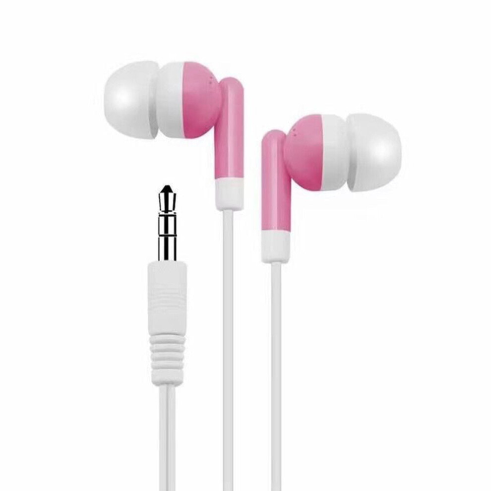 Wired In-Ear Headphones 3.5Mm Jack Pink 913211432877