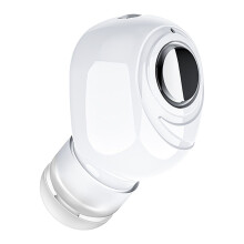 Fone de ouvido intra-auricular portátil K08 Bluetooth 5.0 com um único fone de ouvido.
