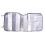Ueetek UV-blocking car window shades aluminum silver 2