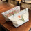 Make-uptasje van canvas met ritssluiting voor dames, wit (tulpenkleur). 6