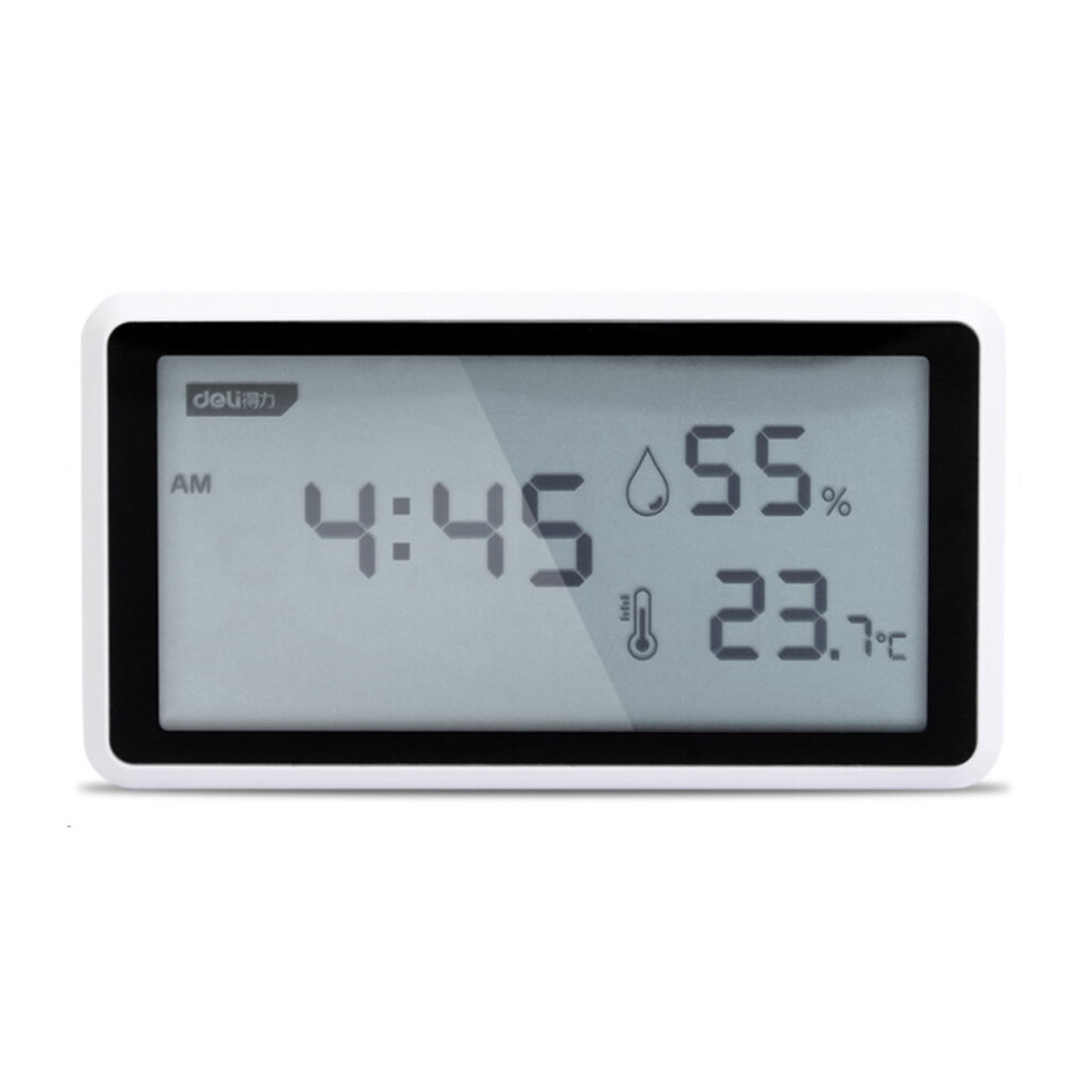 Desktop Temperature And Humidity Meter With Lcd Display And 974856878024