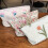 Make-uptasje van canvas met ritssluiting voor dames, wit (tulpenkleur). 7