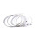 Electric Guitar Silver Smooth Practice Model 1