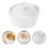 Keramik-Suppenschüssel mit Deckel und Griff (1 Set) 7