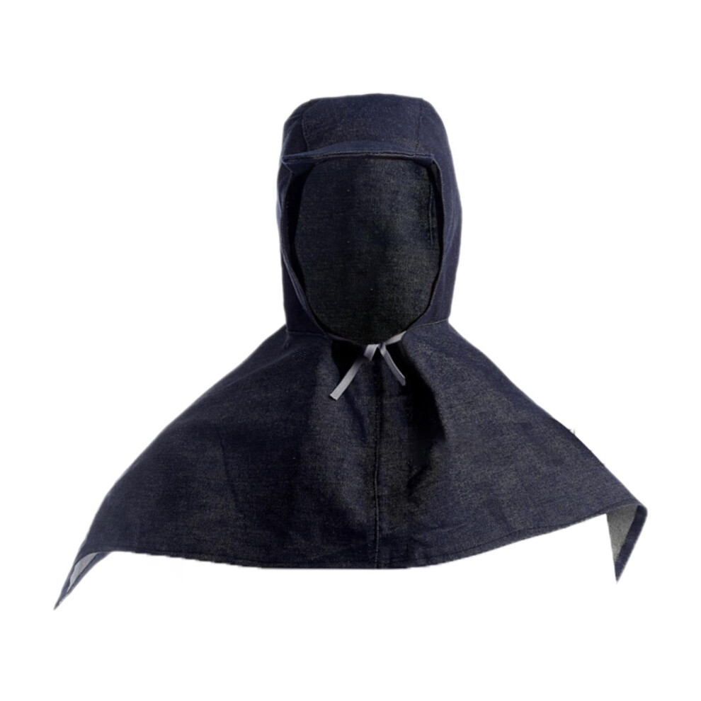 Denim Welding Hood Flame Retardant Adjustable 9122141529064