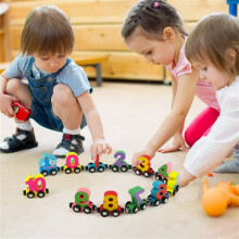 Hot Bee Electric Train Set with Lights and Sounds Red