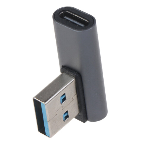 POPLIS USB-A 转 USB-C 直角适配器 USB 3.0 2