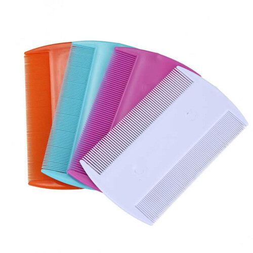 Lice Combs for Pets Double-Sided Fine Tooth 4 pcs