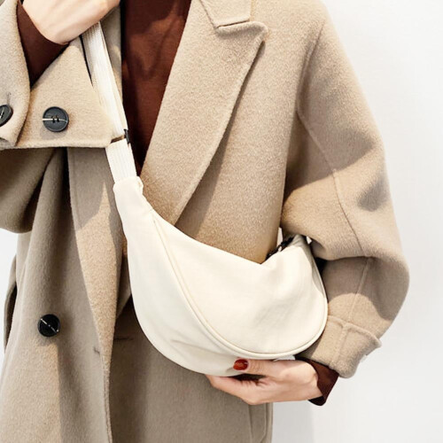 Bolsa transversal Senza para mulheres e homens, estilo dumpling. 1