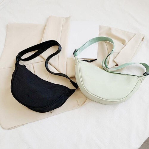 Bolsa transversal Senza para mulheres e homens, estilo dumpling. 2