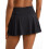 Sliț de bikini negru, uni, model încrucișat, mediu 2