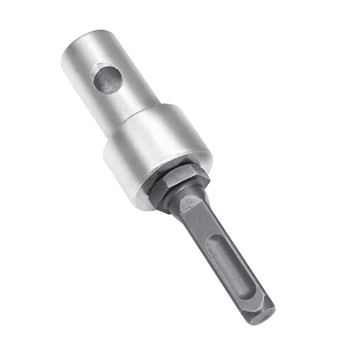 Adaptateur de mandrin de perceuse SDS-Plus vers queue ronde de 1/2 pouce
