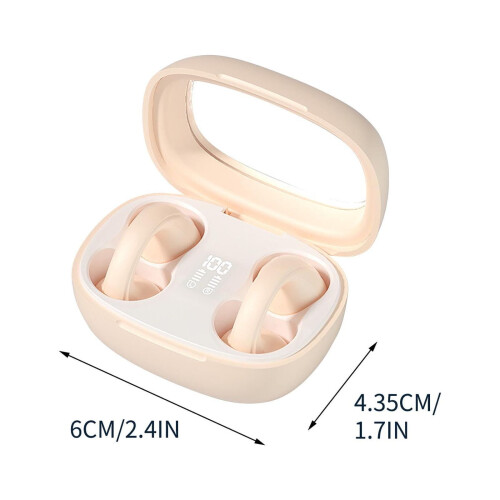 Auricolari wireless con clip per l'orecchio, Bluetooth 5.3, 50 ore di autonomia. 2