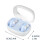 Auricolari wireless con clip per l'orecchio, Bluetooth 5.3, 50 ore di autonomia. 4