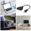HDMI-splitteradapter 1080P 1 ind 2 ud 3