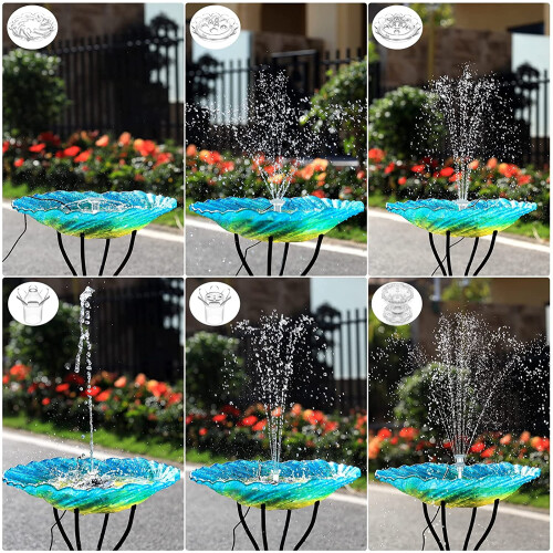 Pompa solare per fontana da 3,5 W per giochi d'acqua da esterno 2