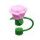 Couvre-pailles Stanley Cup Rose Fleur 10 mm Violet 1