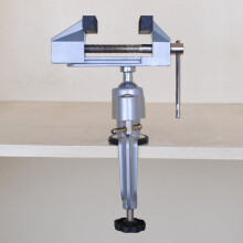 Mini Clamps Bench Vice Aluminum Alloy Vise Flat Table Small