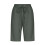 Dame Casual Ensfarget Bermudashorts Elastisk Midje Løs Passform 4