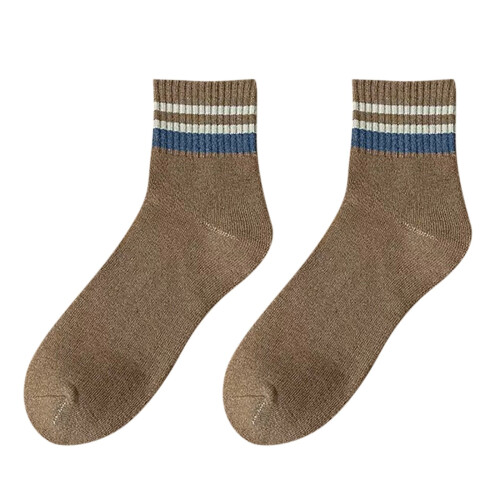 Men's Thick Wool Socks Khaki One Size
