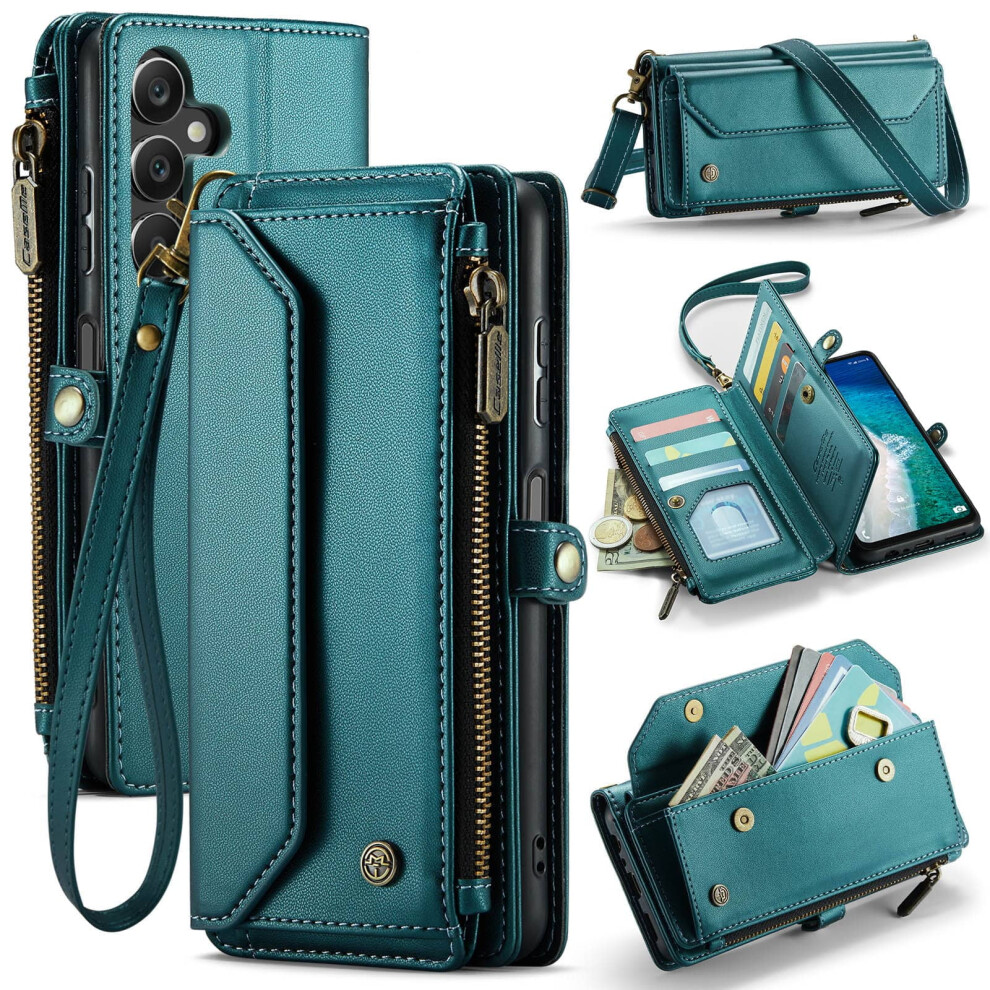 Rfid-Blocking Crossbody Wallet Case For Samsung Galaxy A16 9122141611561