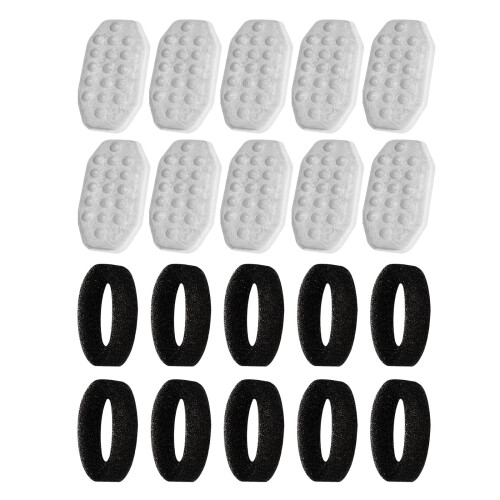 Erstatningsfilter for automatisk kjæledyrfontene, 10-pakning