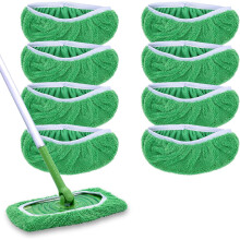 Mop Pads Compatible with Sweeper Mop Microfiber 8