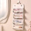 Nécessaire de viagem impermeável em couro com 4 compartimentos. 3