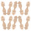 Roman Pillars Craft Spindles Khaki 10 Pcs 6