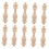 Roman Pillars Craft Spindles Khaki 10 Pcs 7