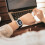 Κάλυμμα θήκης smartwatch με πλαίσιο από στρας από υλικό PC 7