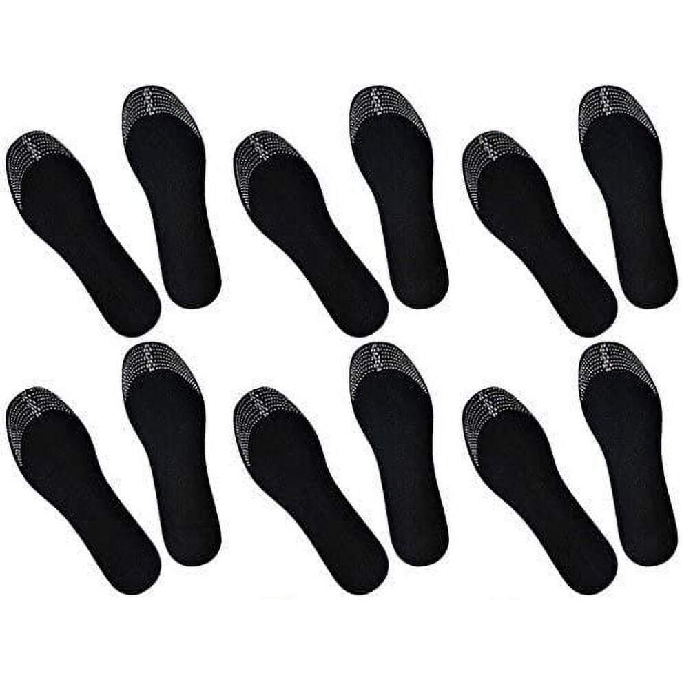 Activated Carbon Shoe Insoles for Odor and Moisture Control