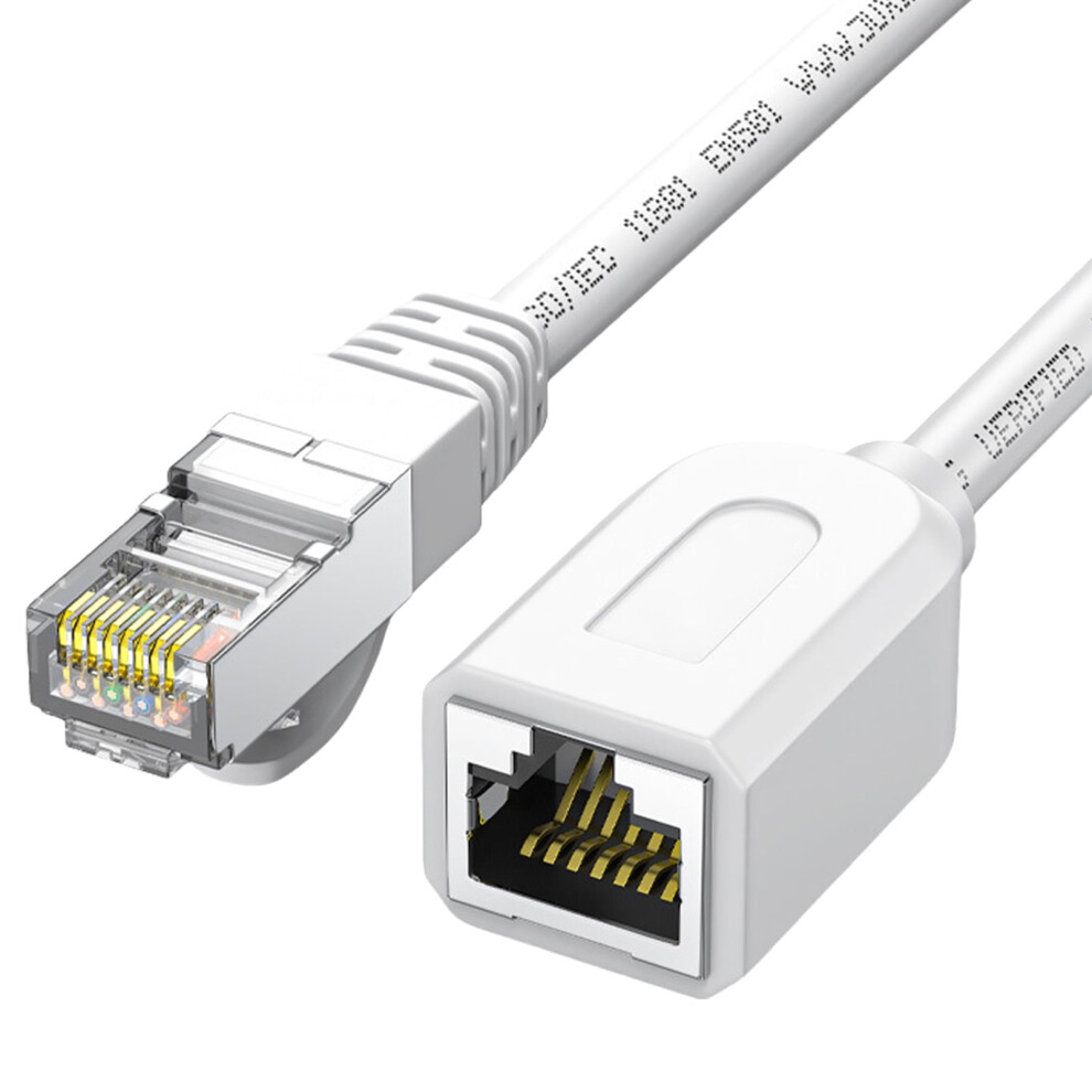 Cat6 Ethernet Extension Cable Rj45 Shielded Male To Female 962125570564