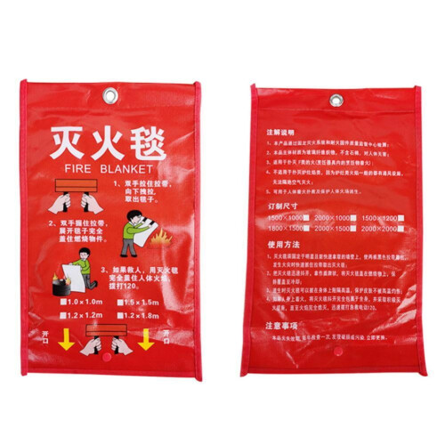 Fire Blanket Emergency Quick-Release Case for Home and 1