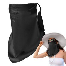 Sun Protection Face Mask with Cooling Scarf and Cap