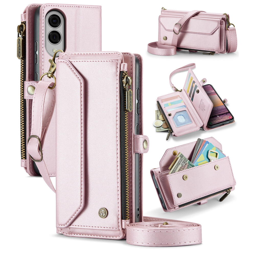 Caseme Leather Wallet Case For Samsung Galaxy S25 Edge With 937196929818
