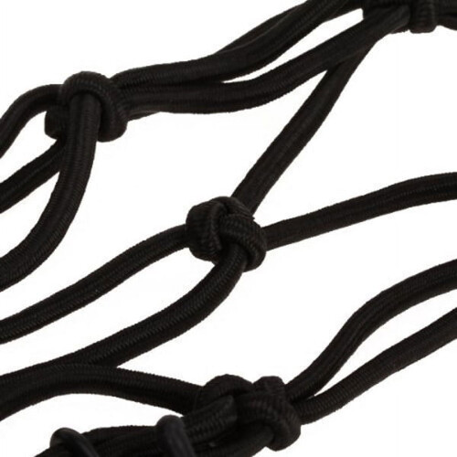 Bungee-Netzbeutel 28x28cm Schwarz 2 Stück 1