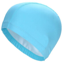 PU Fabric Swimming Cap Waterproof for Adults