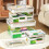 Contenitore trasparente extra large per medicinali con maniglie 8
