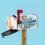 Magnetisk postkassedeksel i polyester, oxfordstoff, 21  18 tommer 5