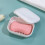 Filter Seal Travel Printable Pattern Soap Dish Soap Dish Organizer with Lid - Black 3