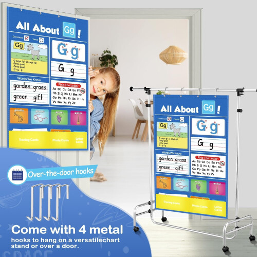 Letter Pocket Chart for Daily or Weekly Alphabet Practice 1