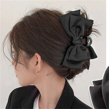 Bowknot grip hair clip cute high-end 1 piece
