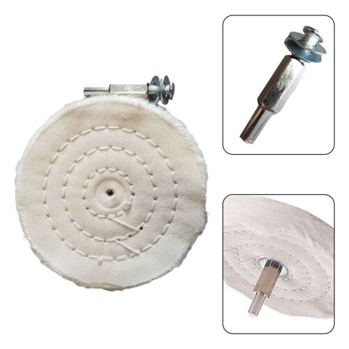 Cloth Polishing Mop Wheel Pad 100mm for Drill