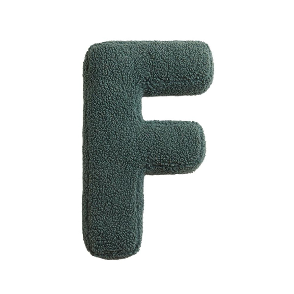 Letter Pillow Soft Plush Alphabet Decorative Cushion 18x18