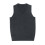 Women's vintage knitted sleeveless vest grey 1