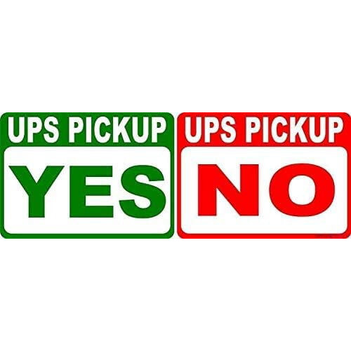 Προειδοποιητική πινακίδα παραλαβής UPS από αλουμίνιο 8x12 ιντσών