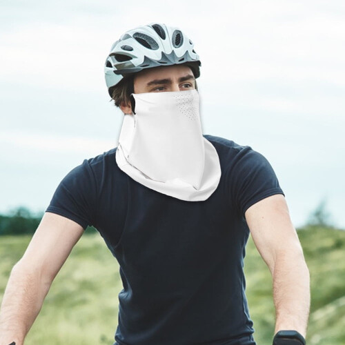 Sun Protection Face Mask with Cooling Scarf and Cap